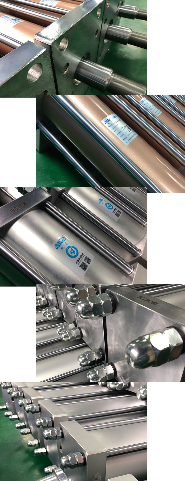 20噸沖壓設備用標準型氣液增壓缸產品細節(jié)圖